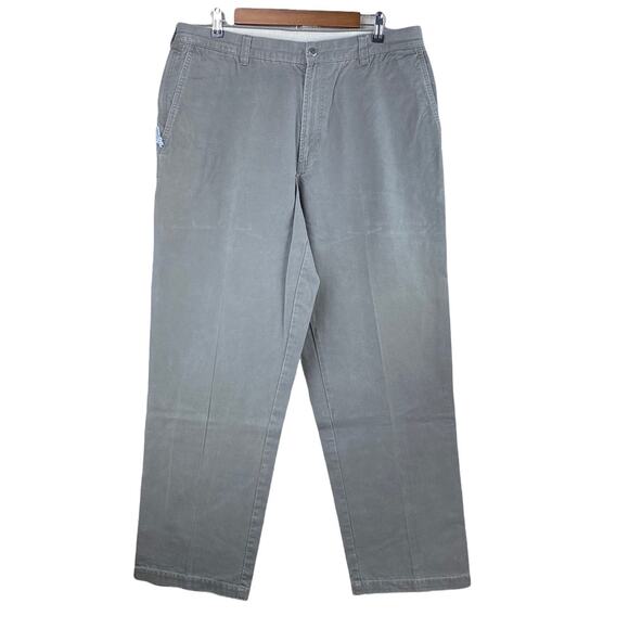 Columbia Men Gray Canvas Authentic Outdoor Active Utility Work Pants 36 X 32 - Picture 1 of 7